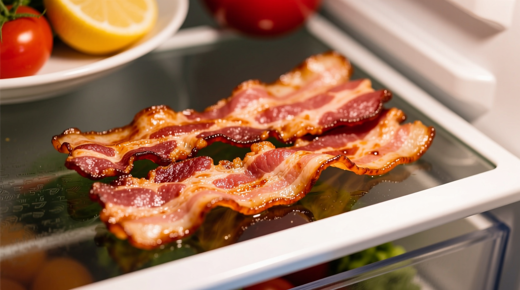 how long can i keep cooked bacon in the fridge
