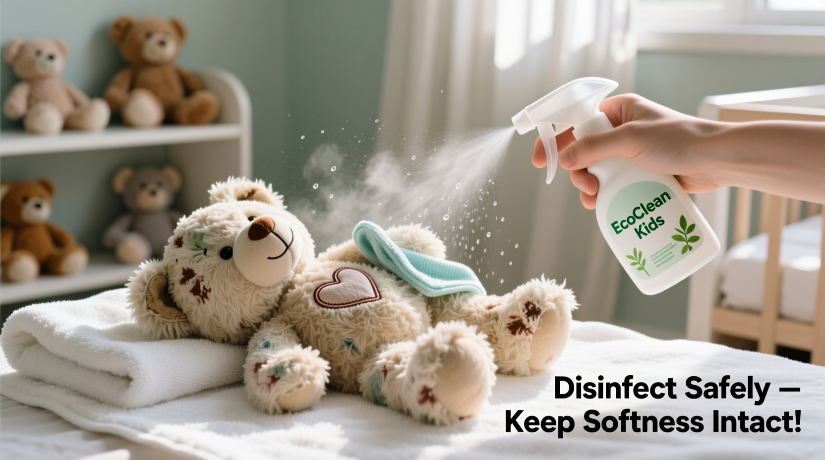 how to disinfect plush toys without ruining their softness after playdates
