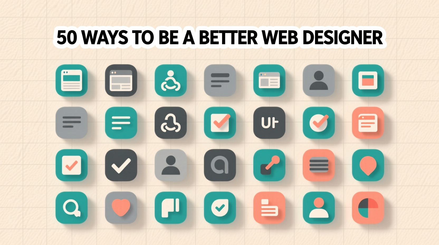 50 ways to be a better web designer