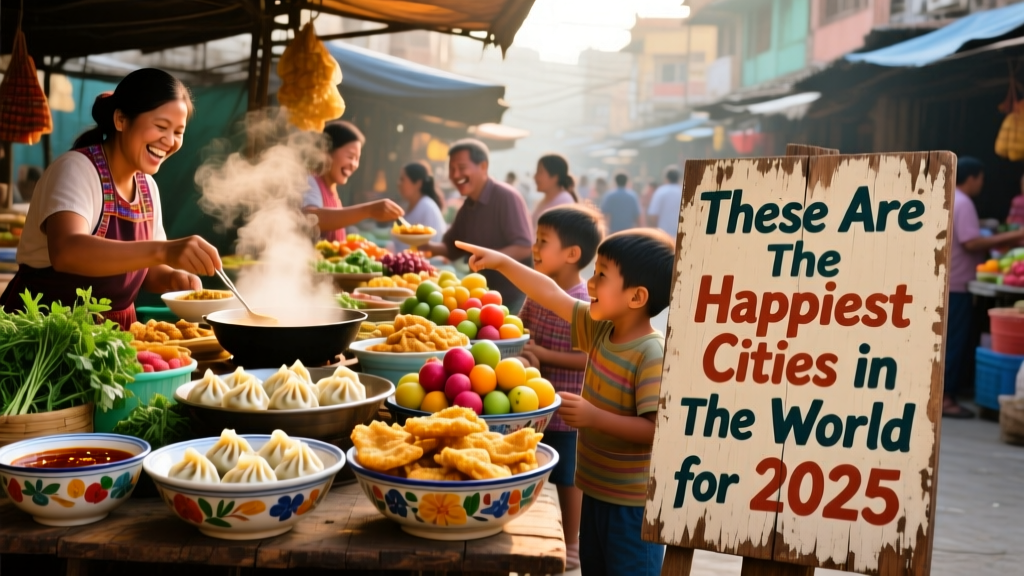These Are The Happiest Cities In The World For 2025