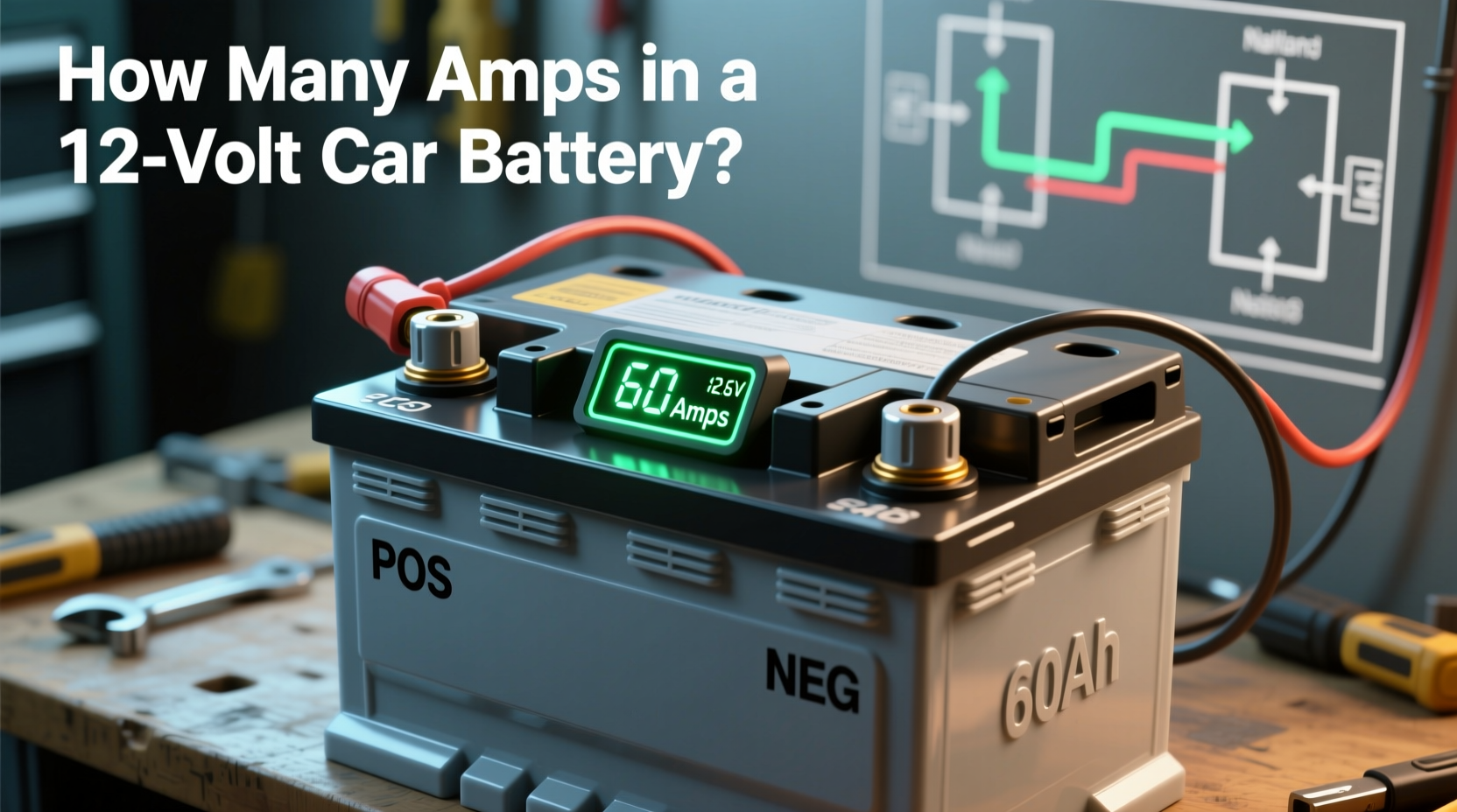 how many amps 12 volt car battery