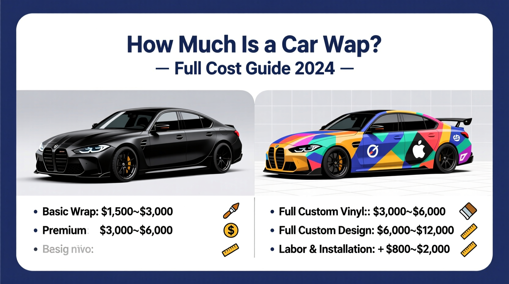 how much is car wrap