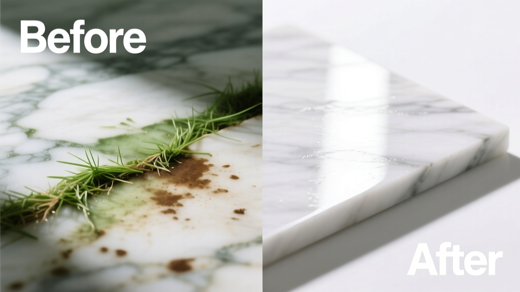 How to Remove Grass Stains from Marble Safely