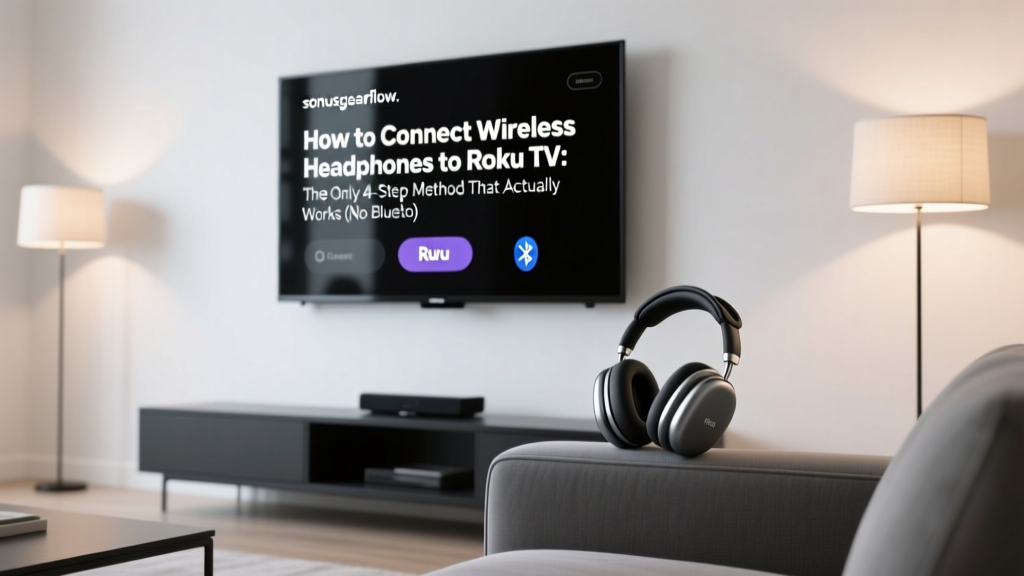 How to Connect Wireless Headphones to Roku TV (2026)