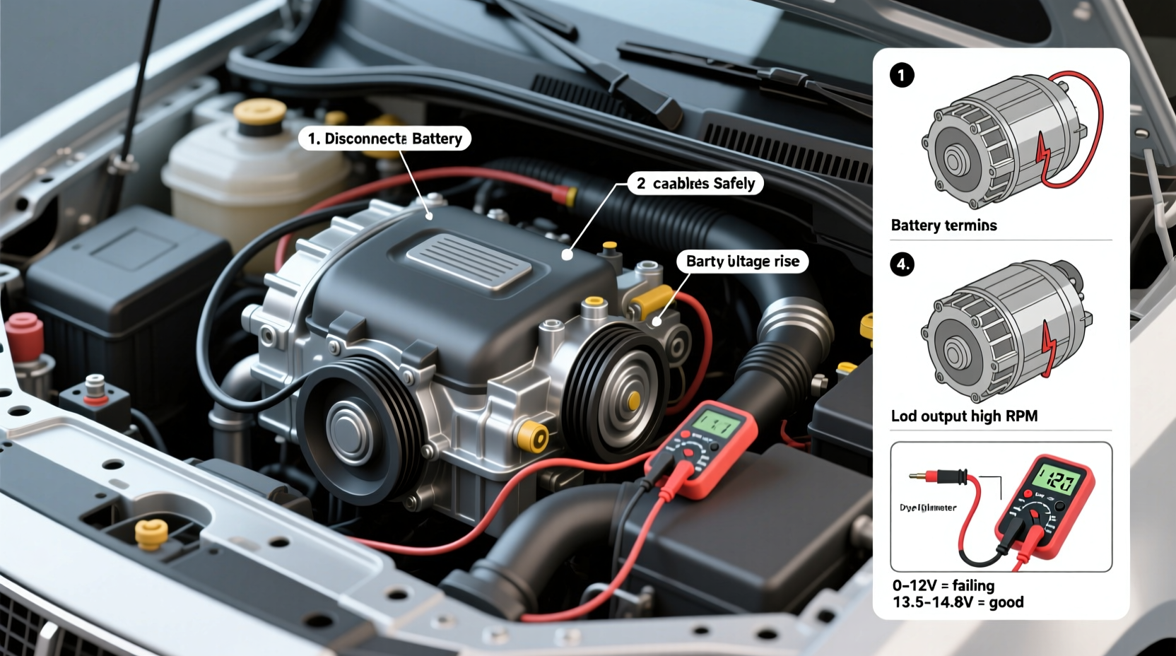how to test car alternator