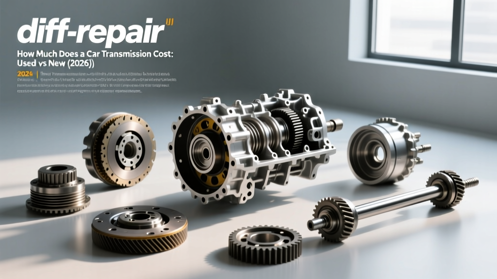 How Much Does a Car Transmission Cost: Used vs New (2026)