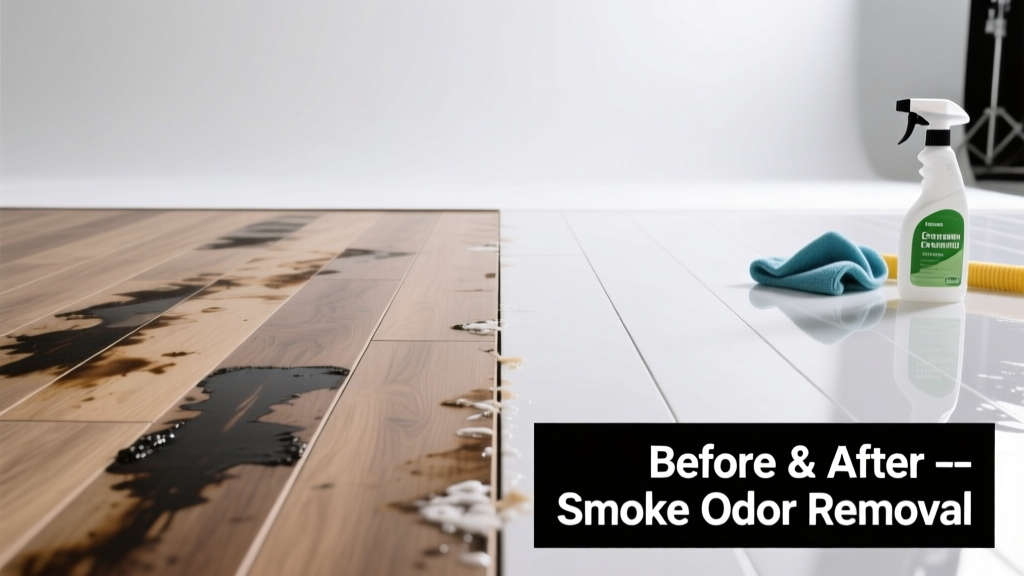 How to Remove Smoke Smell and Residue from Laminate Flooring