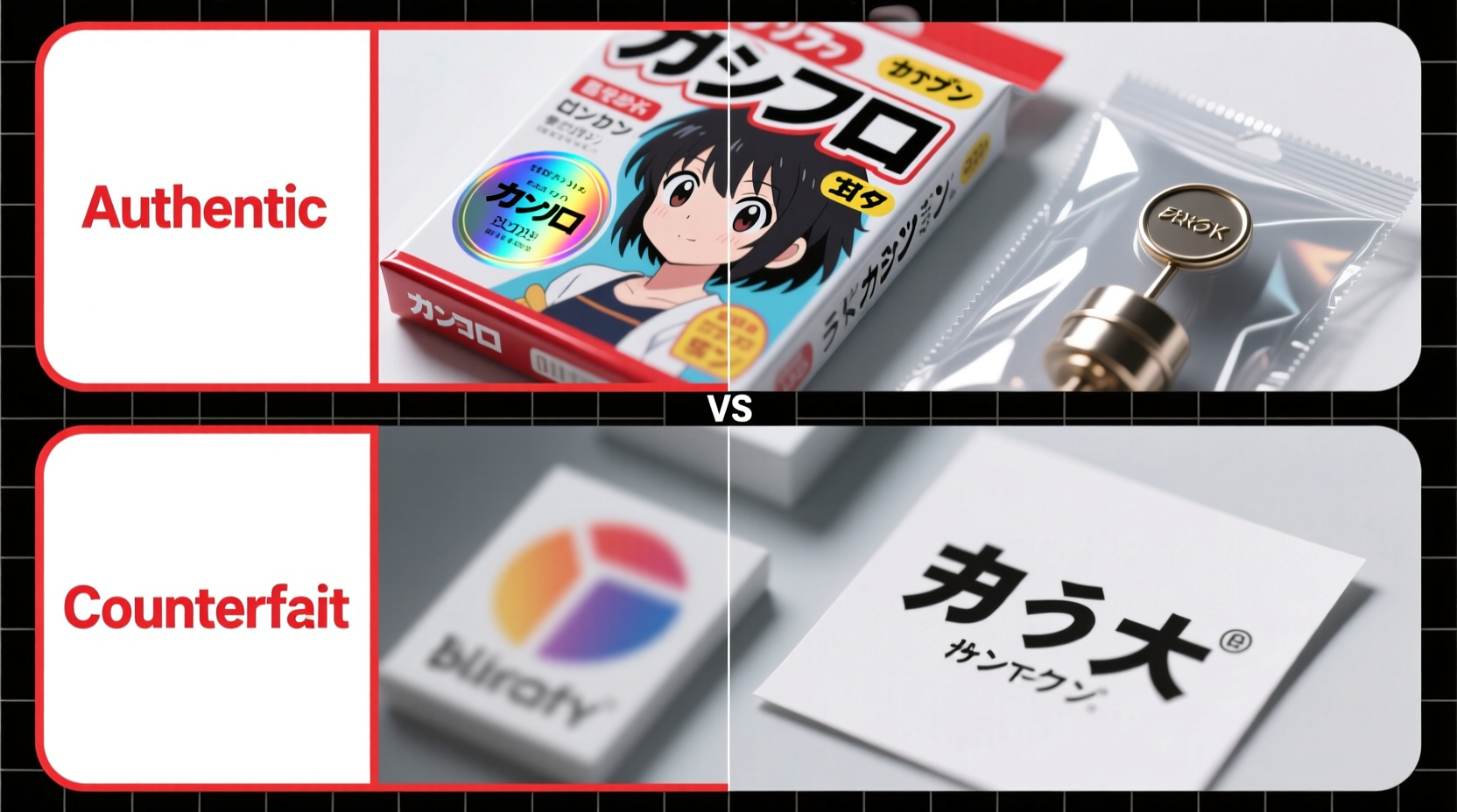 how to spot fake anime merch from authentic imports key differences