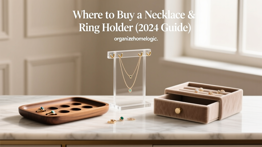 Where to Buy a Necklace & Ring Holder (2024 Guide)