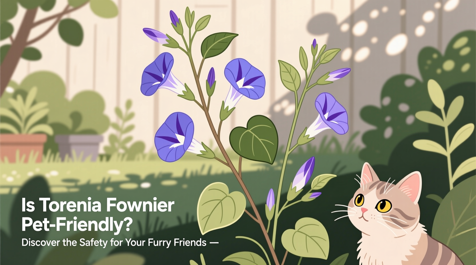 Is Torenia Fournieri Pet-Friendly? Discover the Safety for Your Furry Friends