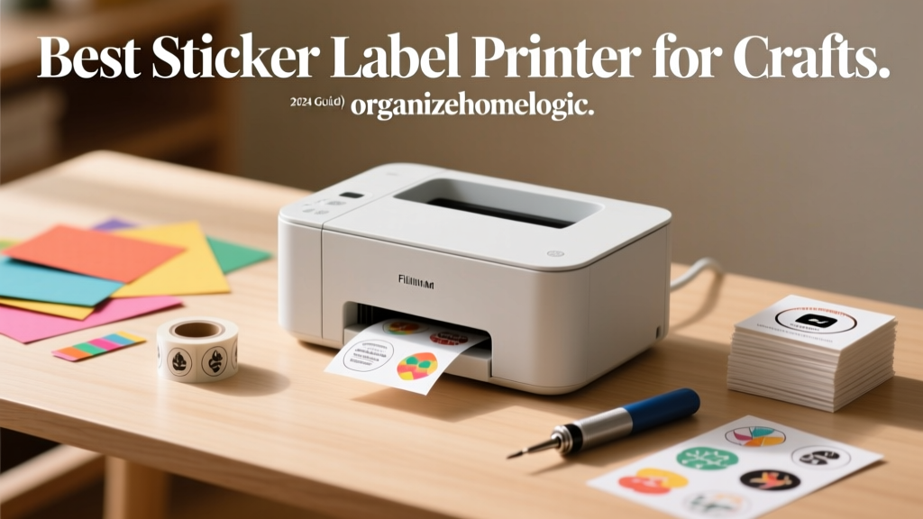 Best Sticker Label Printer for Crafts (2024 Guide)