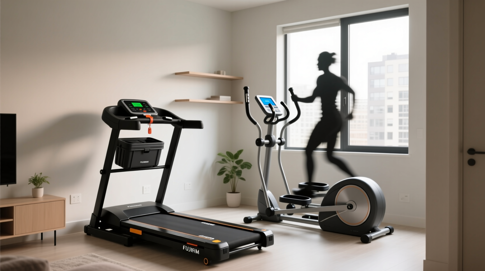 foldable treadmill vs compact elliptical which fits better in apartments