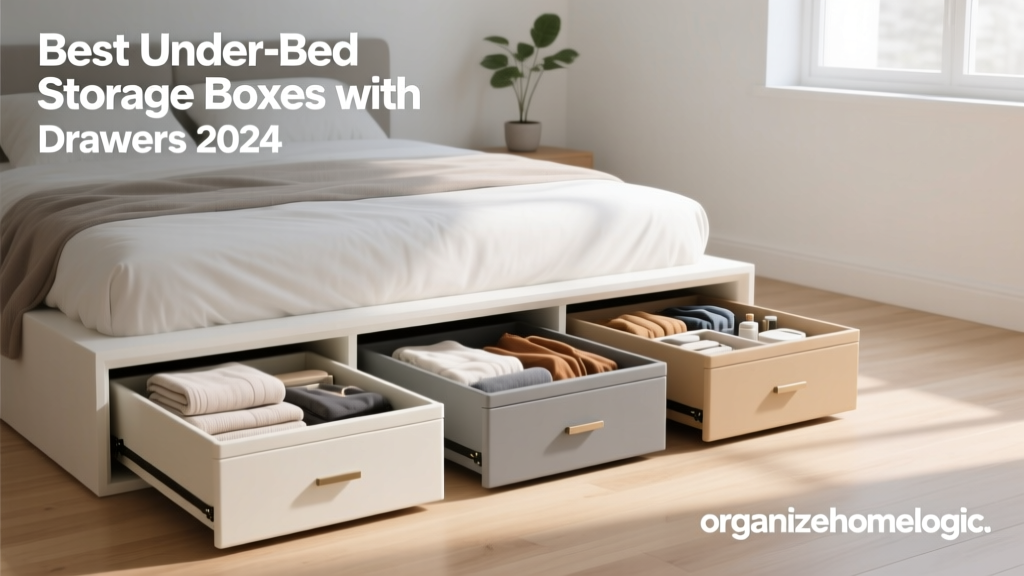 Best Under-Bed Storage Boxes with Drawers 2024