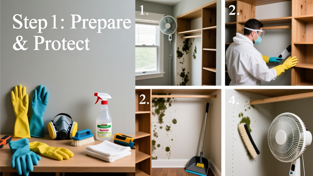How to Fix Mold in Closet: Step-by-Step Repair Guide