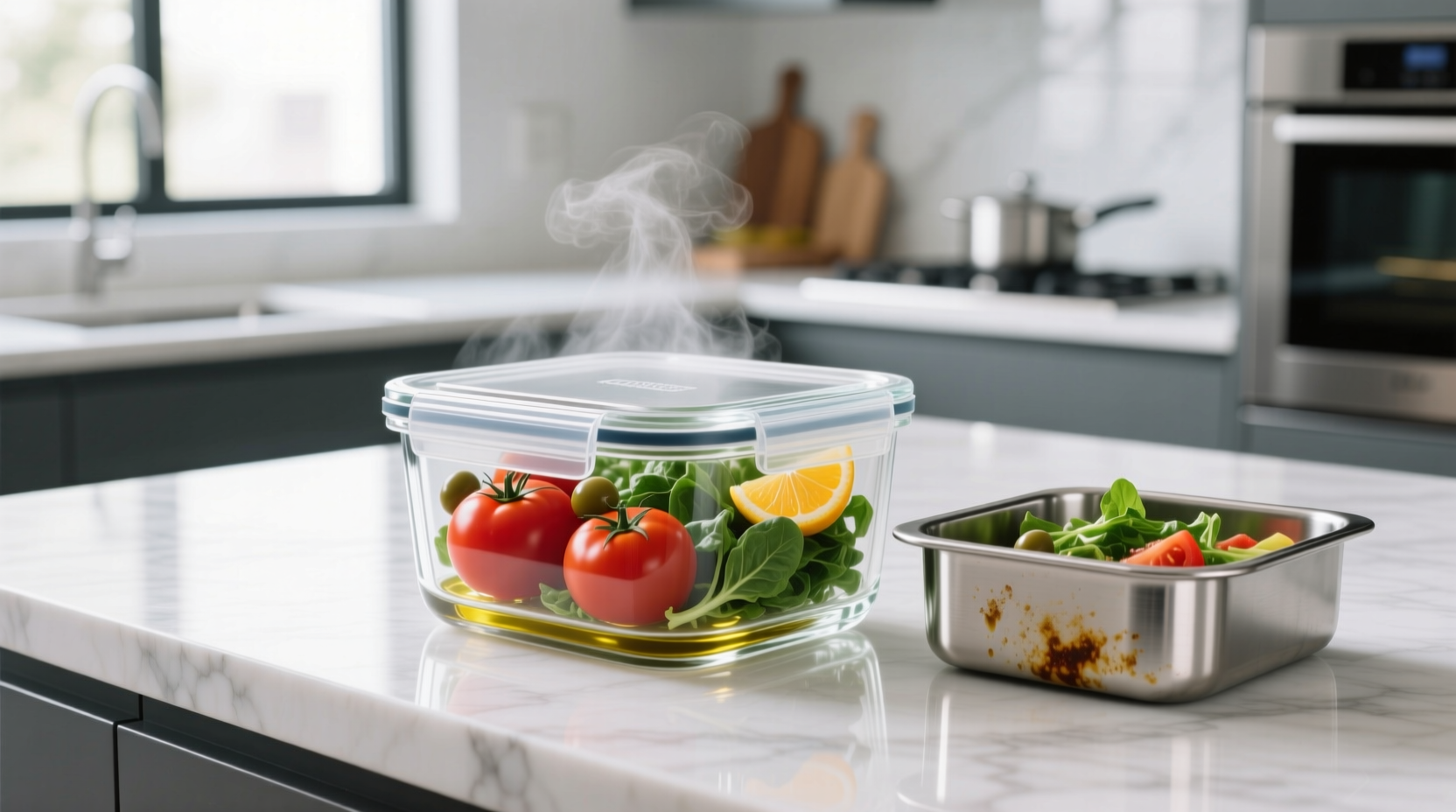 Glass vs Stainless Steel for Meal Prep Freshness