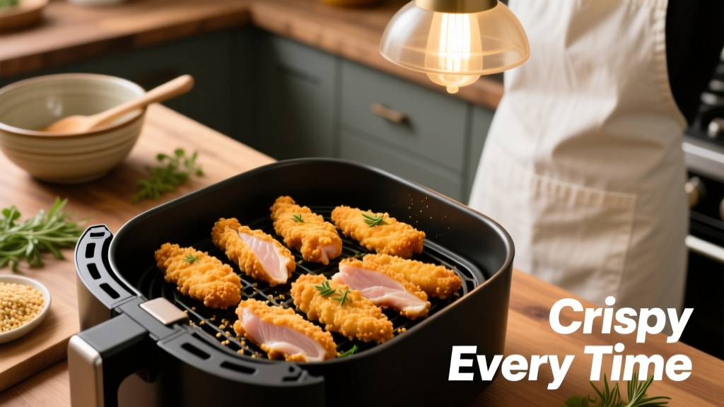 Crispy Air Fryer Chicken Tenders & Fries Guide