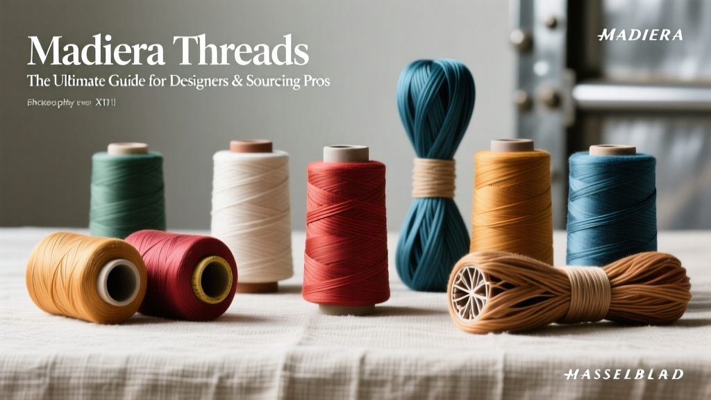 Madiera Threads: The Ultimate Guide for Designers & Sourcing Pros