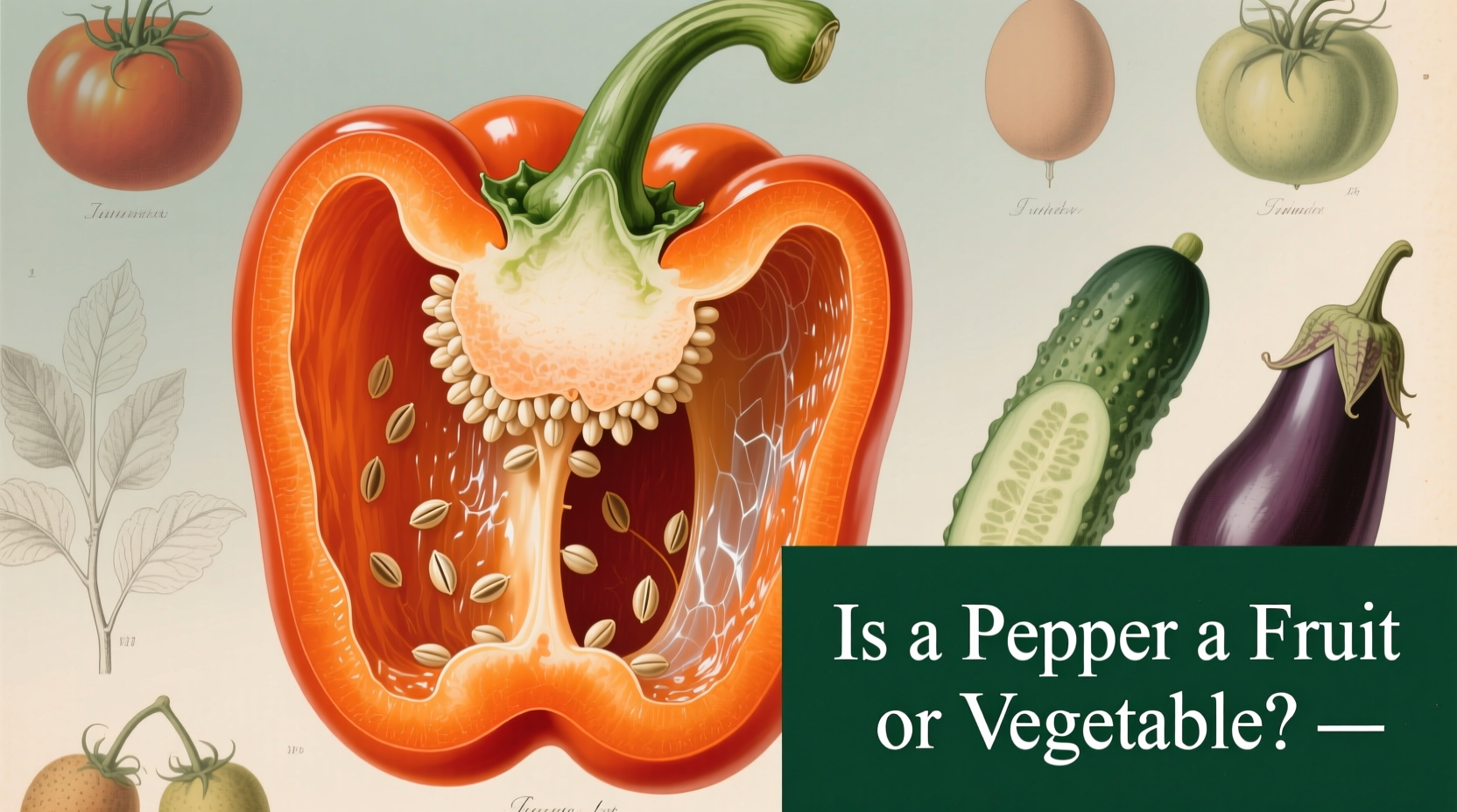 Is a Pepper a Fruit or Vegetable? The Scientific Truth