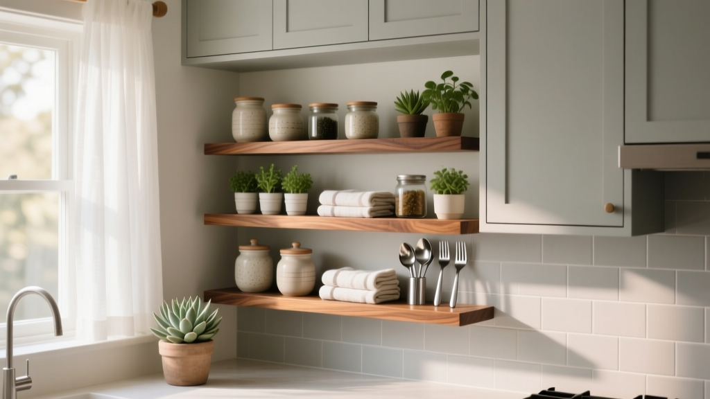 Small Kitchen Shelf Ideas That Actually Work