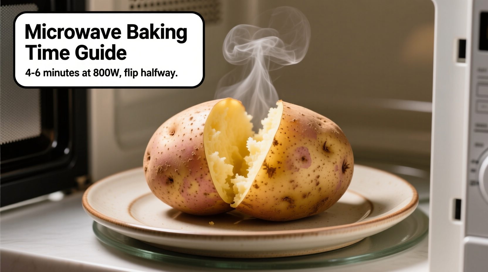Microwave Baked Potato Time: Perfect in 5-7 Minutes