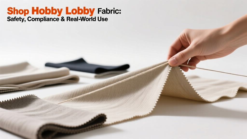 Shop Hobby Lobby Fabric: Safety, Compliance & Real-World Use