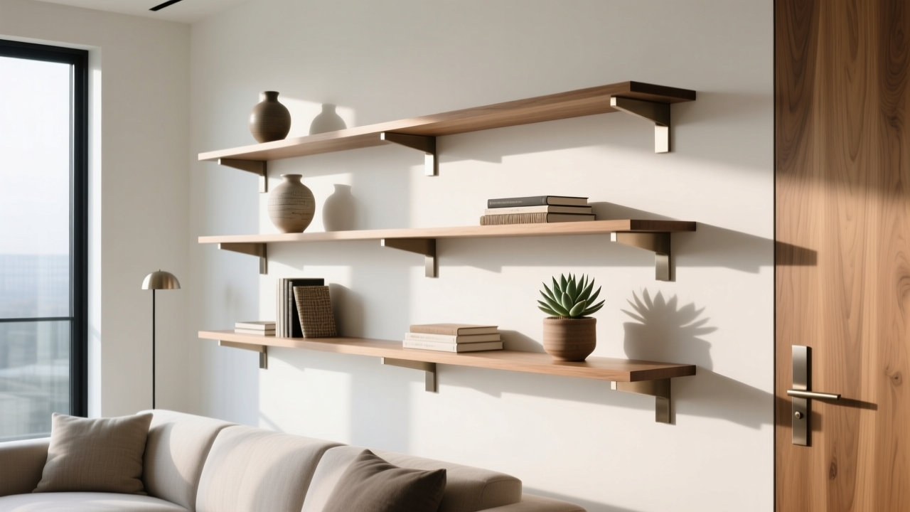 Building Custom Floating Shelves With Hidden Bracket Systems