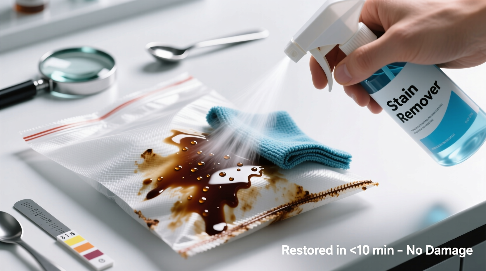 how to remove dried soy sauce stains from laundry sacks