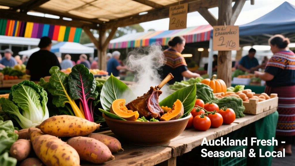 Auckland Region, New Zealand: Where Volcanic Soil, Pacific Seafood, and Māori Heritage Shape a Distinctive Food Culture