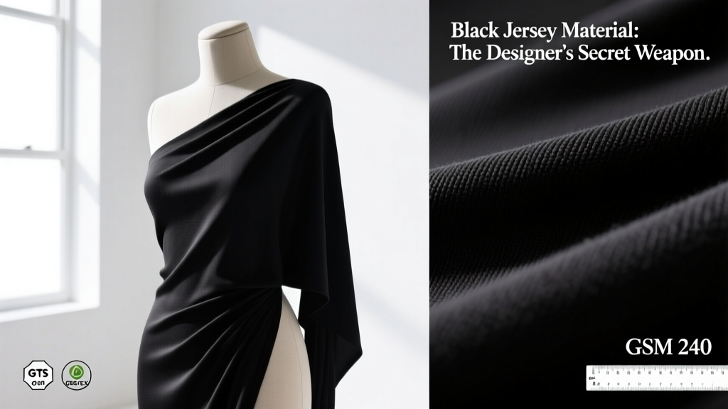 Black Jersey Material: The Designer’s Secret Weapon