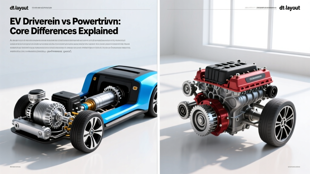 EV Drivetrain vs Powertrain: Core Differences Explained