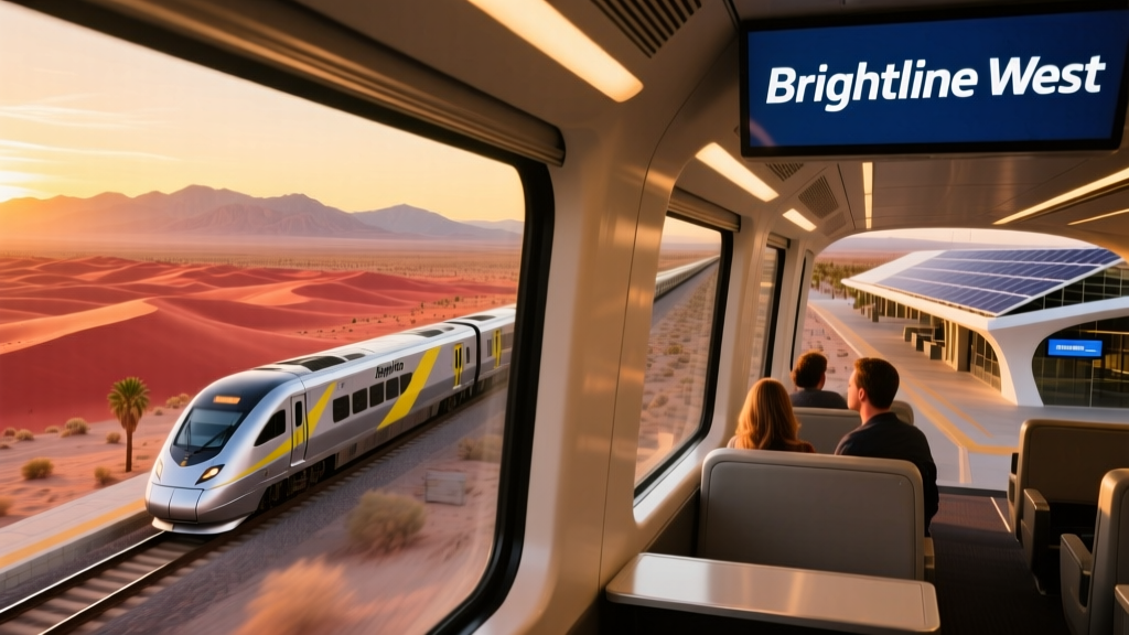 Everything To Know About Brightline West Trains: The Las Vegas–Southern California High-Speed Rail Project