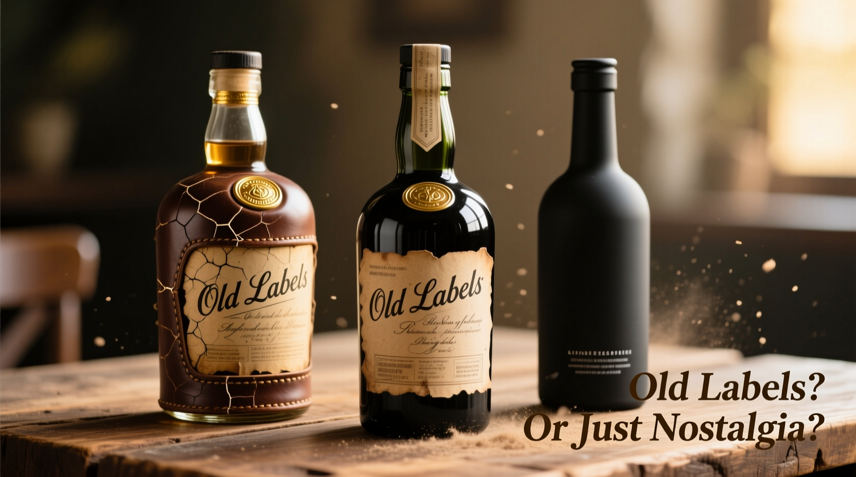 vintage liquor bottles vs modern releases are old labels really better or just nostalgic