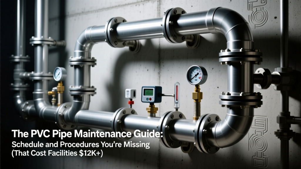 PVC Pipe Maintenance Guide: Cut Downtime & Repairs
