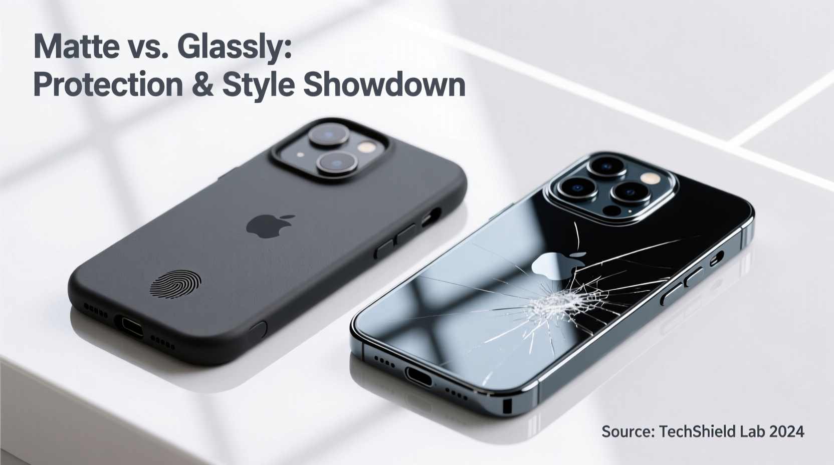 how to choose between matte and glossy phone cases for maximum protection and style