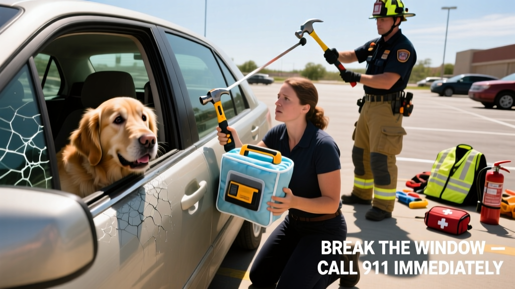 Pet Locked in Car: Emergency Response Guide