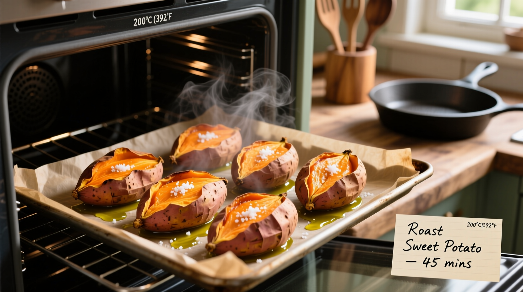 Perfect Roasted Sweet Potatoes: Simple Oven Method