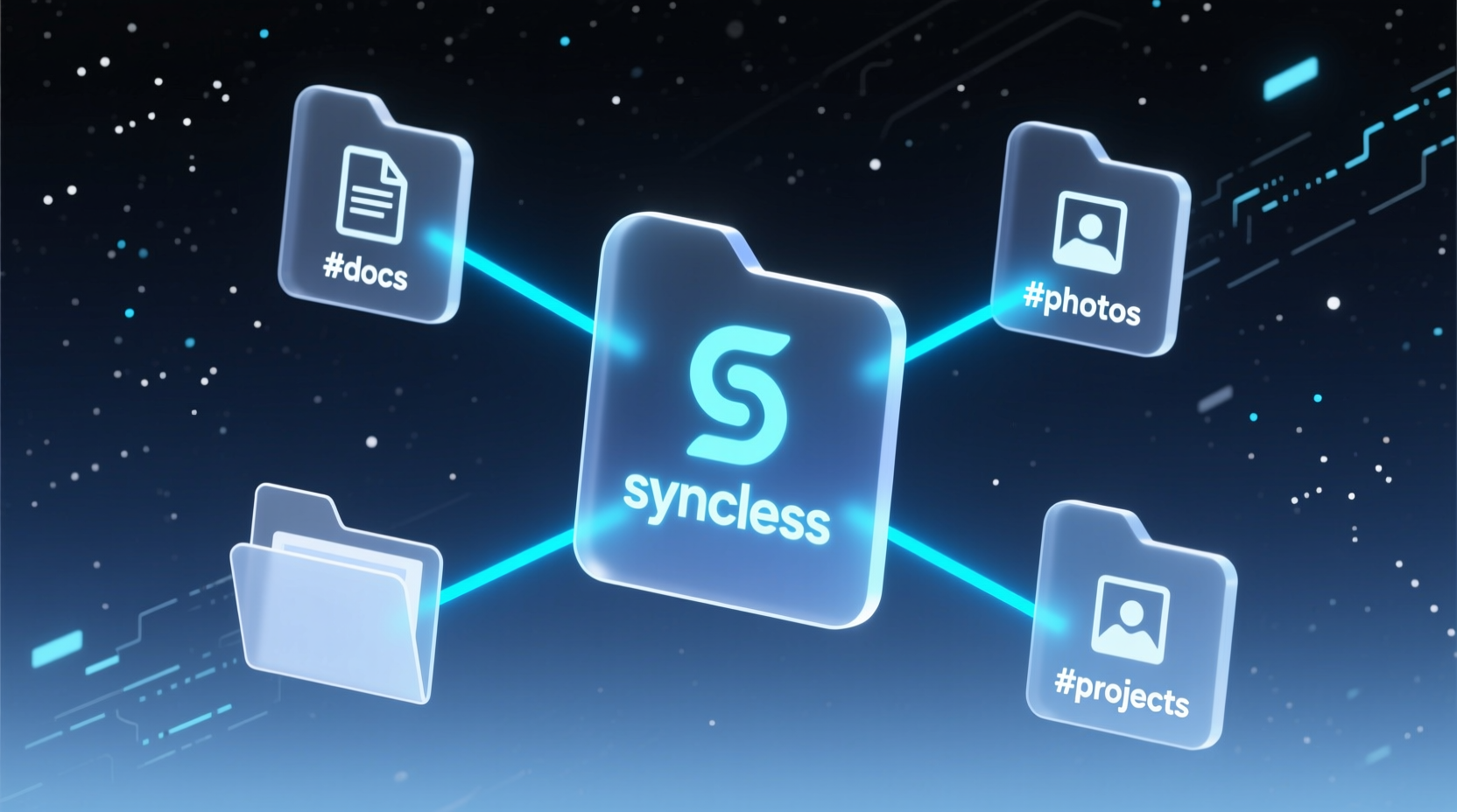 syncless is a tag based file synchronizer