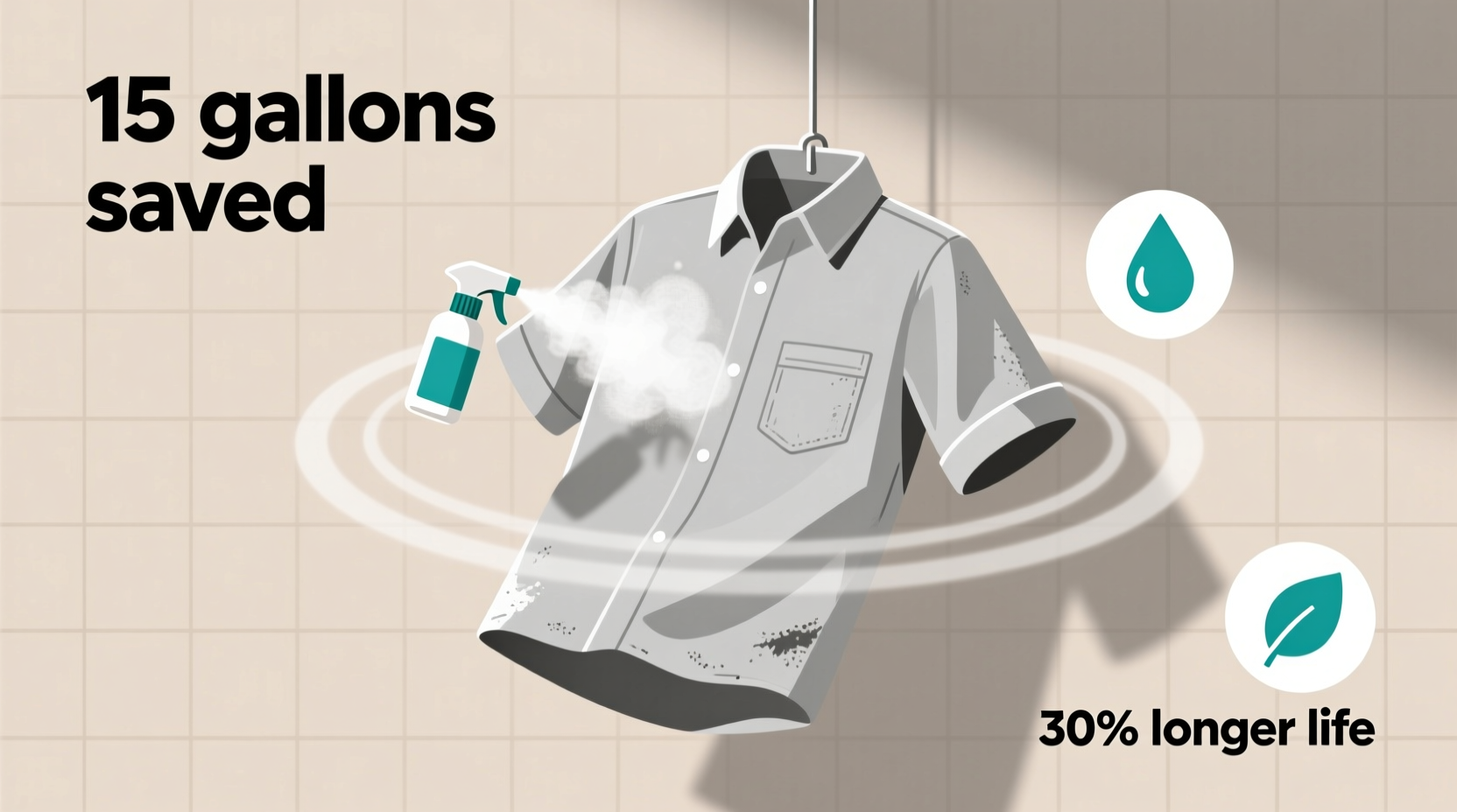 laundry tips refresher spray vs rewashing shirts