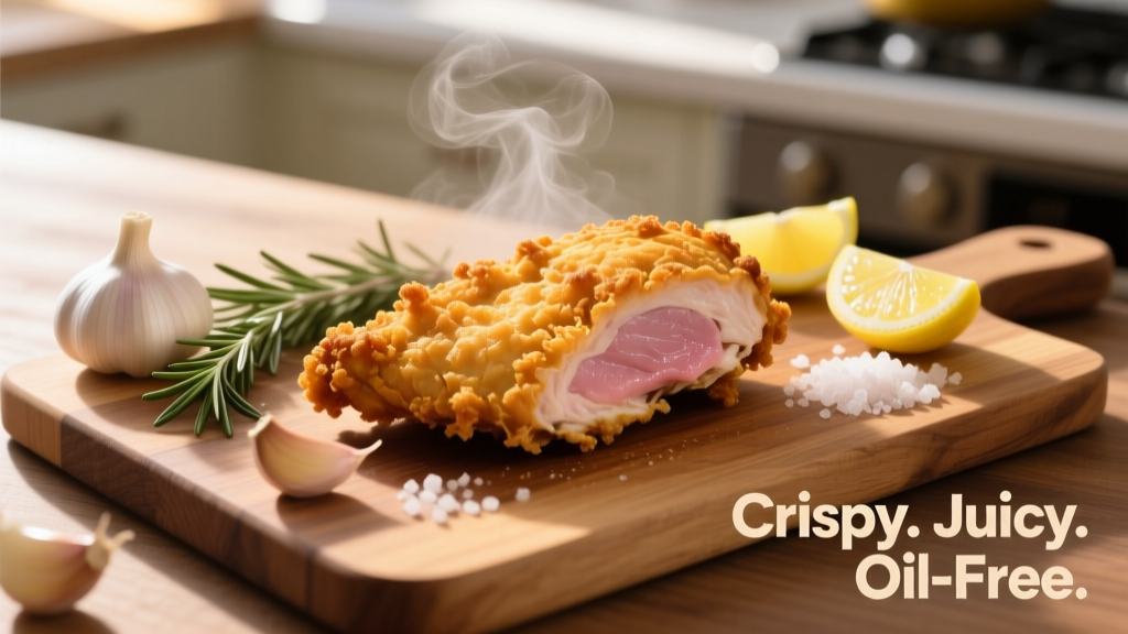 Air Fryer Baked Chicken Breast: Crispy, Juicy & Oil-Free