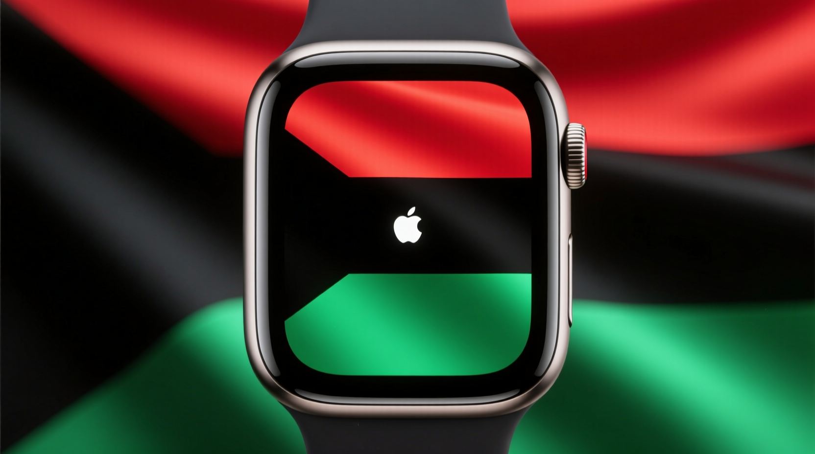 add the pan african flag to your apple watch for black