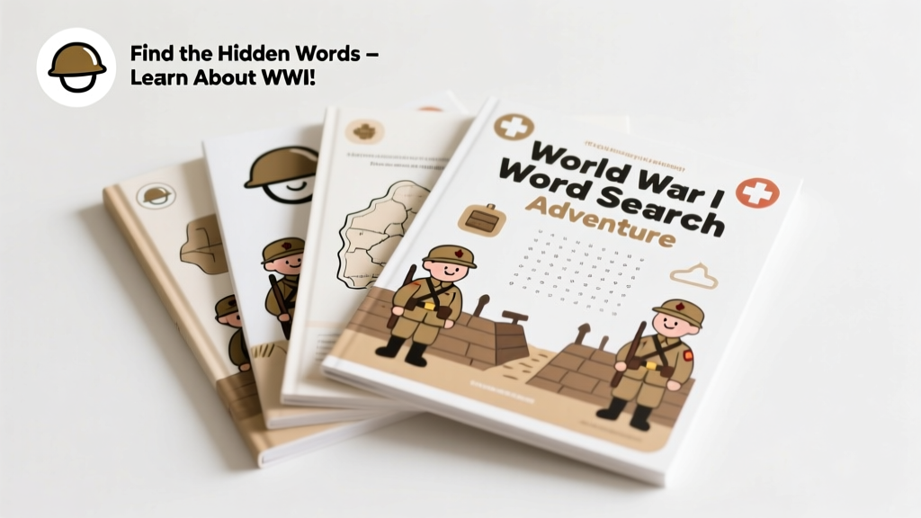 World War I Worksheets: Word Search Activity for Kids — Age-Appropriate, Historically Accurate, and Safety-First Learning Tools