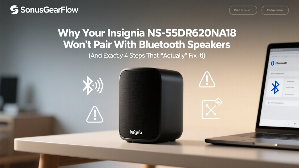 Insignia NS-55DR620NA18 Bluetooth Speaker Fix (2026)