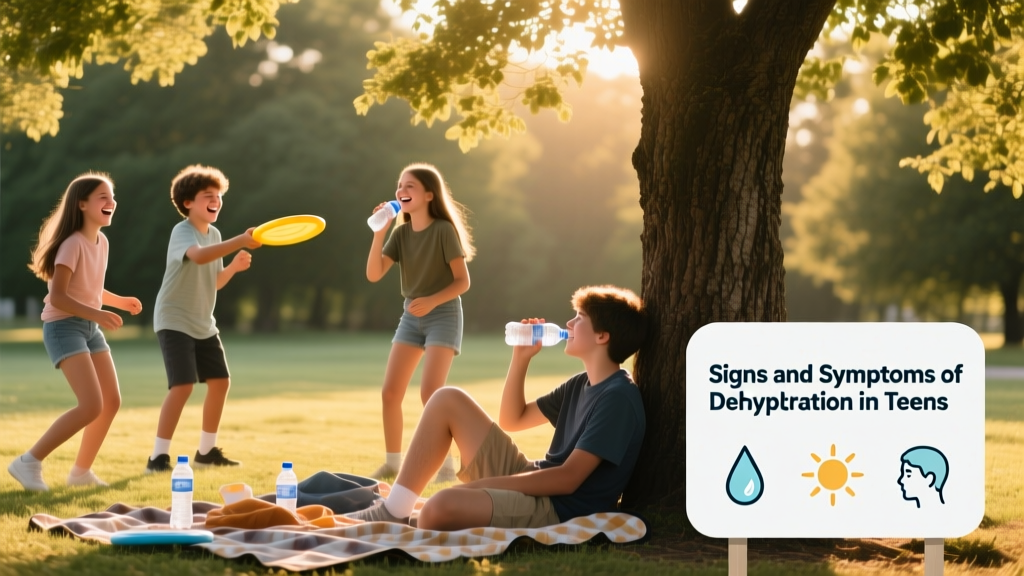 Recognizing Dehydration in Teens: Physical, Cognitive, and Behavioral Warning Signs Every Parent Should Know