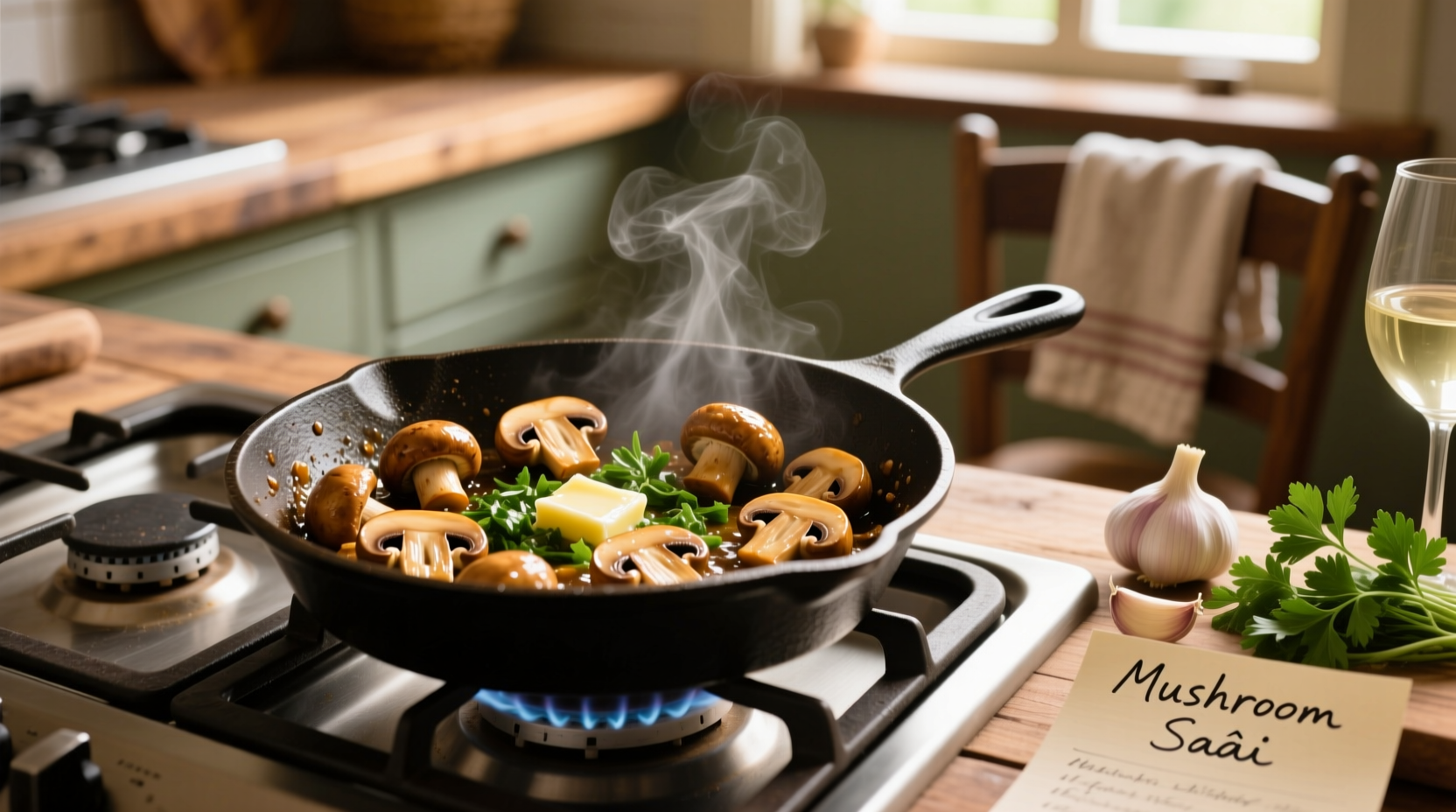how to cook sauteed mushrooms