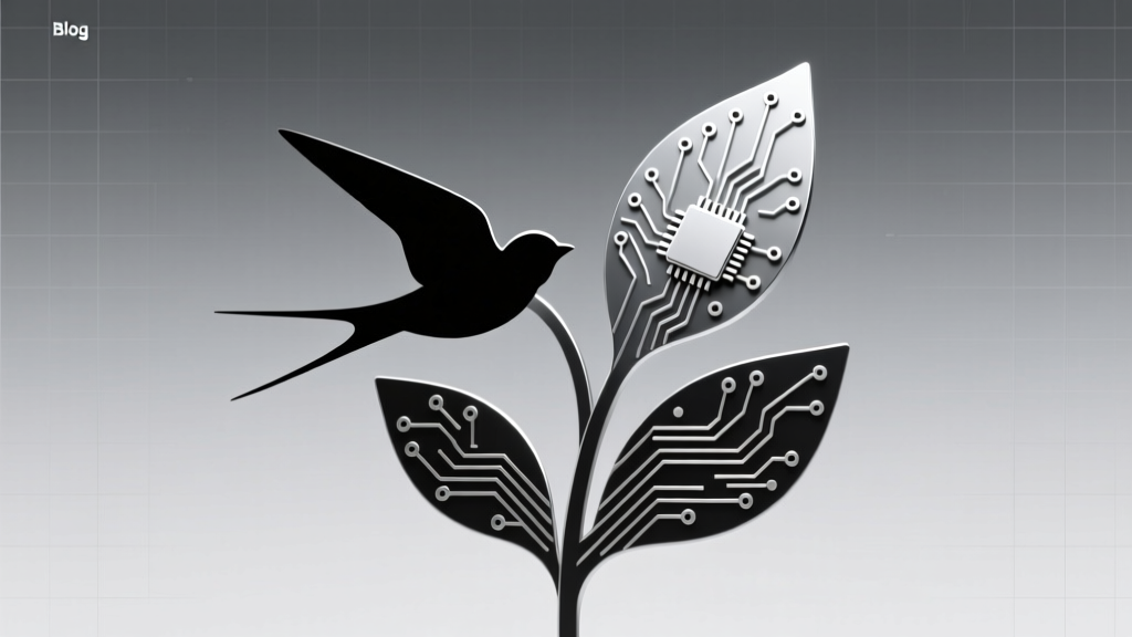 Golondrina in English: Swallow Bird, Not Plant
