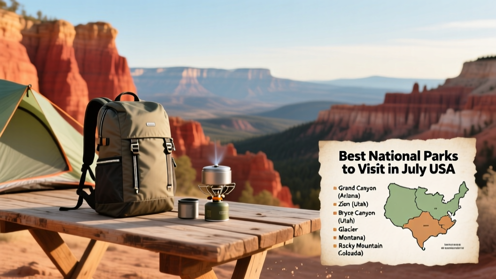 Best National Parks to Visit in July USA: Weather, Crowds, Gear Tips & Trail Insights
