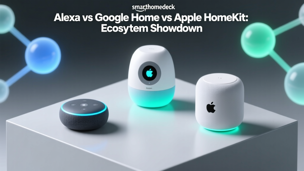Alexa vs Google Home vs Apple HomeKit: Ecosystem Showdown