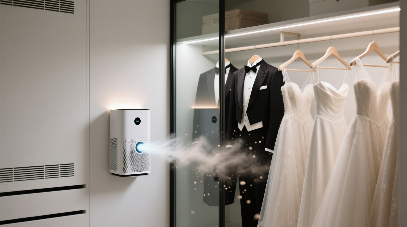 closet organization tips air purifiers for gown care