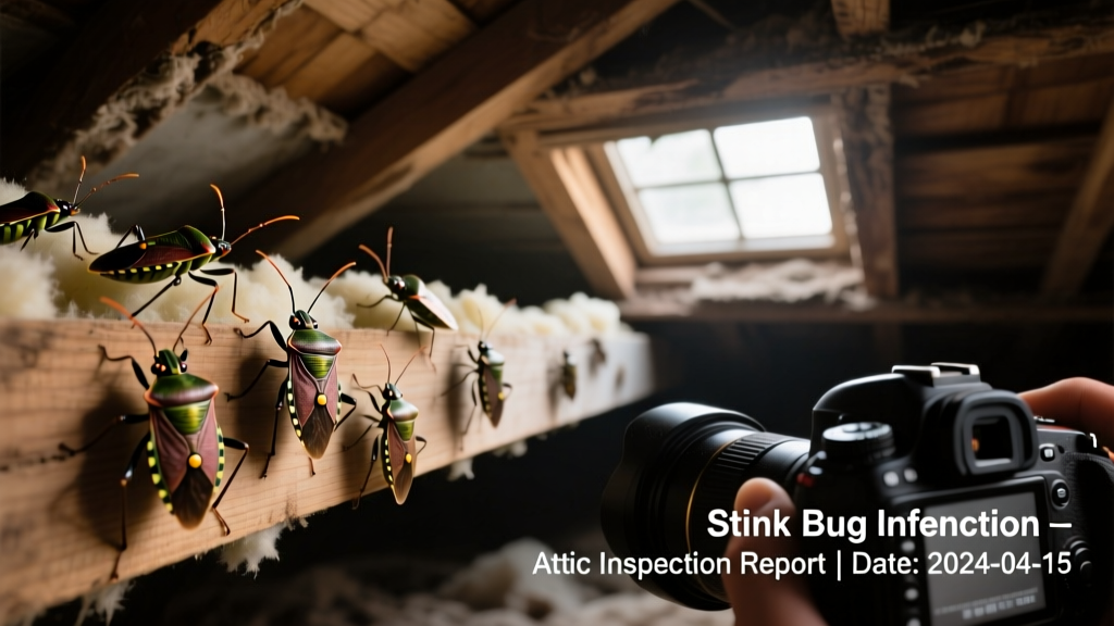 Stink Bugs in the Attic: Identification and Removal