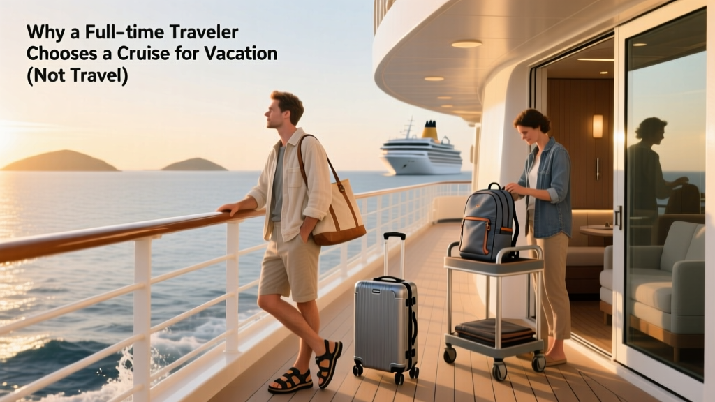 Why a Full-Time Traveler Chooses a Cruise for Vacation (Not Travel)